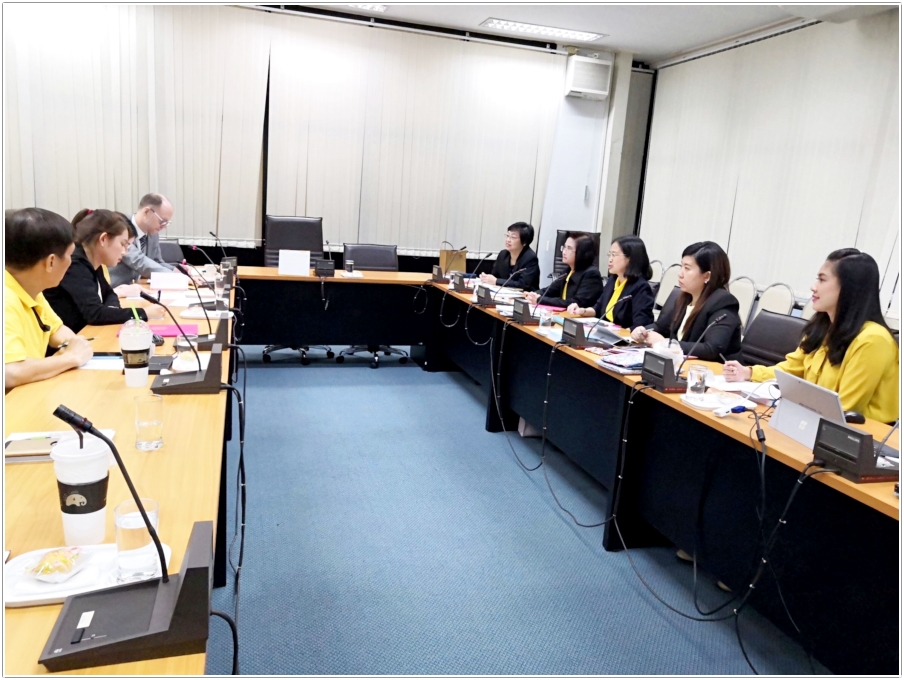 ﻿Mr. Klaus Decker, Senior Public Sector Specialist ผู้แทนจากธนาคารโลก (World Bank) เข้าร่วมประชุมหารือกับผู้แทนกรมบังคับคดี